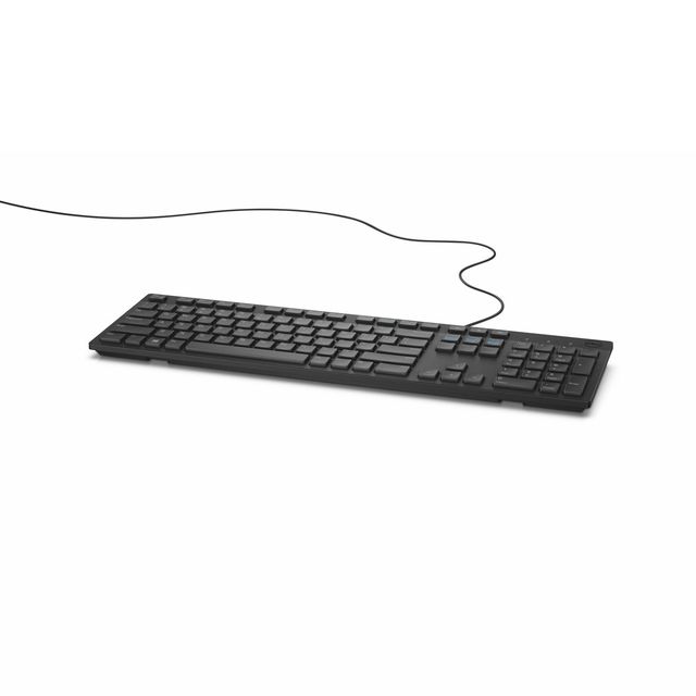 Dell KB216 - Full-size (100%) - USB - QWERTY - Nero