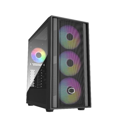 Cooler Master MasterBox 600 - Mid tower - ATX esteso - pannello laterale finest…