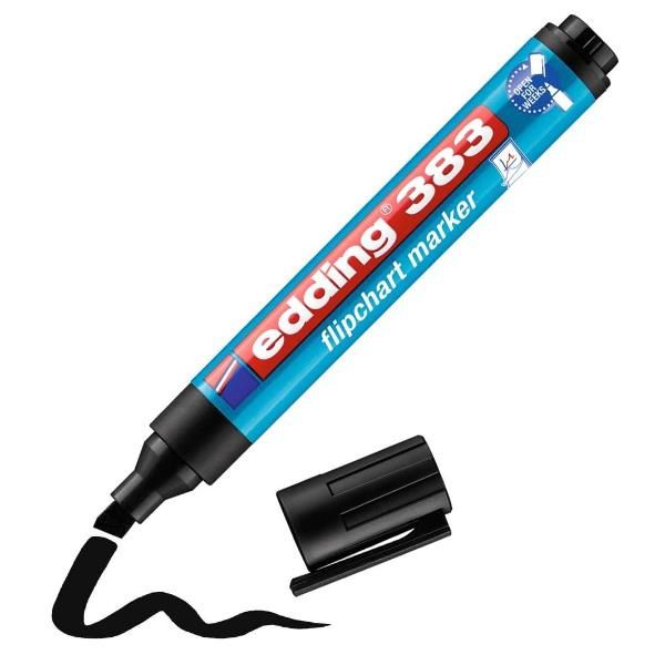 EDDING CF10MARCAT FLIPCHART BASE ACQ.NERO