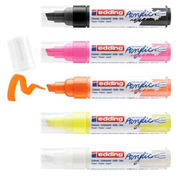 EDDING CF5 MARCATORE AC. LARGO NEON ASS.