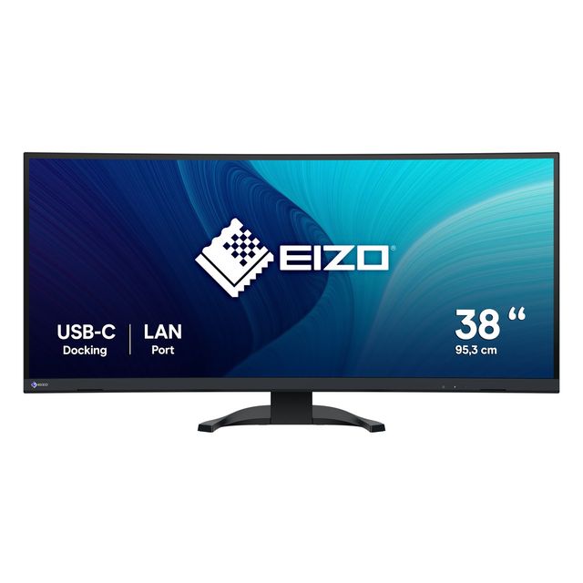 EIZO EV3851X-BK Monitor 37.5" 3840x1600 IPS Nero USB-C, DP, 2x HDMI, 4x USB-A