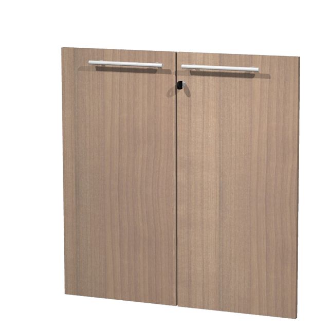 Coppia ante Prestige - per mobile basso - 80 x 77 cm - spessore 18 mm - melamin…