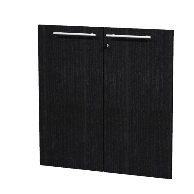 Coppia ante Prestige - per mobile basso - 80 x 77 cm - spessore 18 mm - melamin…