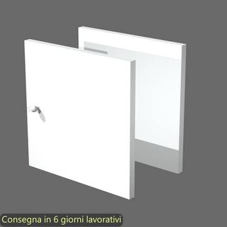 Coppia ante Rainbow - 32,2x32,1 cm - per libreria - bianco - Artexport