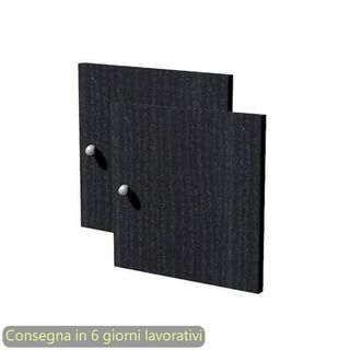 Coppia ante Rainbow - 32,2x32,1 cm - per libreria - nero venato - Artexport