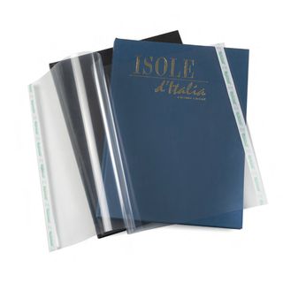 Coprilibro Cristallo - 50 x 31 cm - PP - 140mic - liscio - trasparente neutro -…