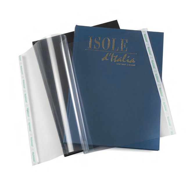 Coprilibro Cristallo - 50 x 31 cm - PP - 140mic - liscio - trasparente neutro -…