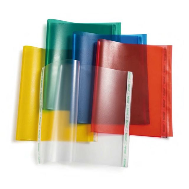 Coprilibro Glass - 50 x 31 cm - PP - 145 mic - c/adesivo - goffrato - trasparen…