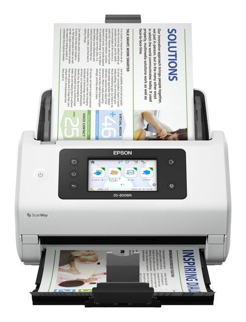 EPSON WORKFORCE DS-800WN SCANNER A4 WI-FI DISPLAY TOUCH 4.2" USB LAN 50ppm 8.00…