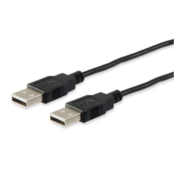 EQUIP 128871 CAVO USB-A 2.0 MASCHIO/MASCHIO 3 MT NERO