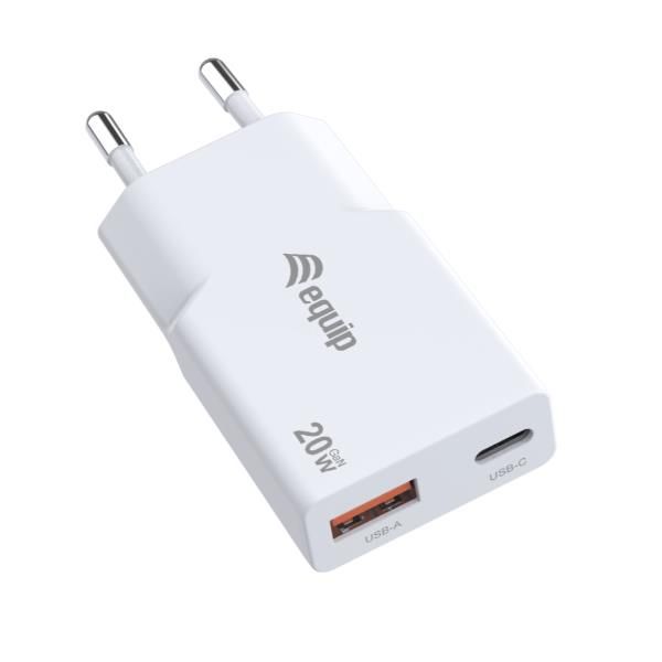 EQUIP 2-PORT 20W GAN SLIM USB PD USB-C X1