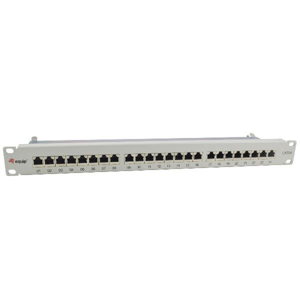 EQUIP 24-PORT CAT.6A PATCH PANEL 19 1U