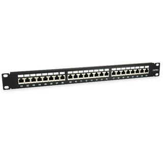 EQUIP 24-PORT CAT.6A SHIELDED PATCH PANEL