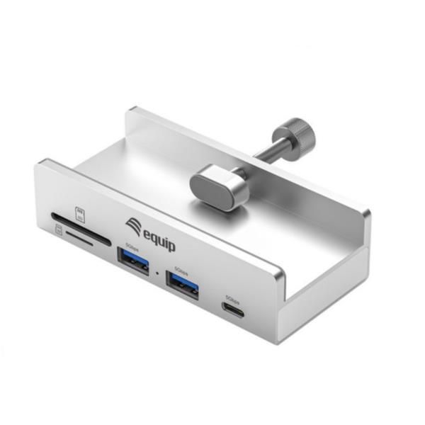 EQUIP 5-PORT CLAMP USB HUB, 5GBPS