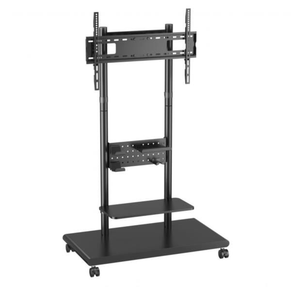 EQUIP 55-90 MOBILE TV TROLLEY PEGBOARD