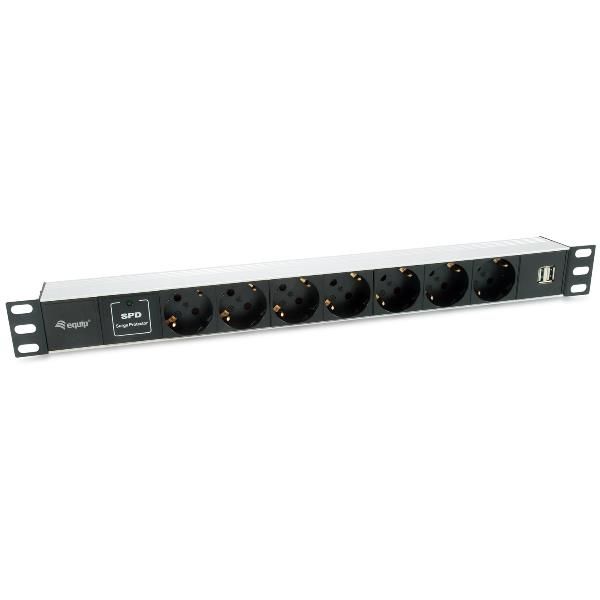 EQUIP 7-OUTLET GERMAN POWER DISTRIBUTION