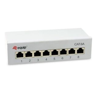 EQUIP 8-PORT CAT.6A DESKTOP SHIELDED PATC