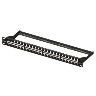 EQUIP CAT.6 PANEL 1U FOR 48 SLIM KEYSTONE