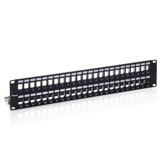 EQUIP CAT.6 PANEL 2U FOR 48 KEYSTONE JACK