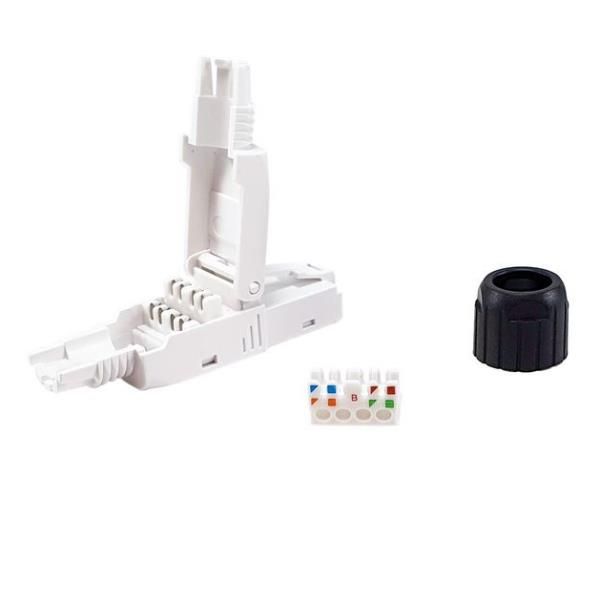 EQUIP CAT.6 TOOL-FREE RJ45 PLUG, 5PCS/SET