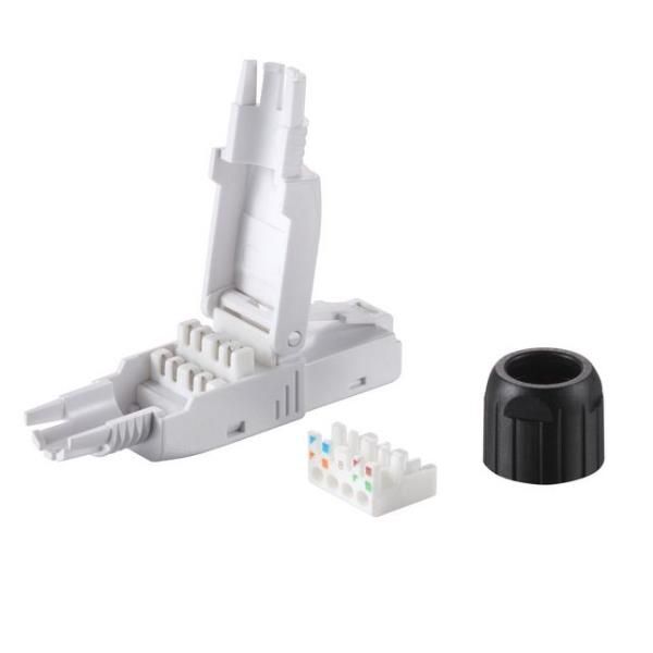 EQUIP CAT.6A TOOL-FREE RJ45 PLUG, 5PCS/SE