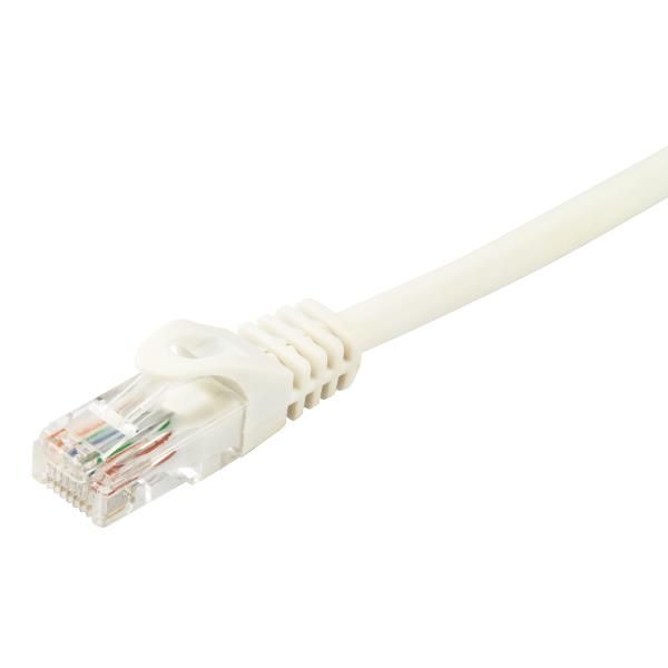 EQUIP CAT.6A U/UTP PATCH CABLE 0.5M WHI