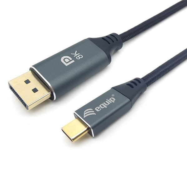 EQUIP CAVO DA USB-C A DIPLAYPORT MASCHIO/MASCHIO 8K/60Hz THUNDERBOLT 3 - CONTAT…