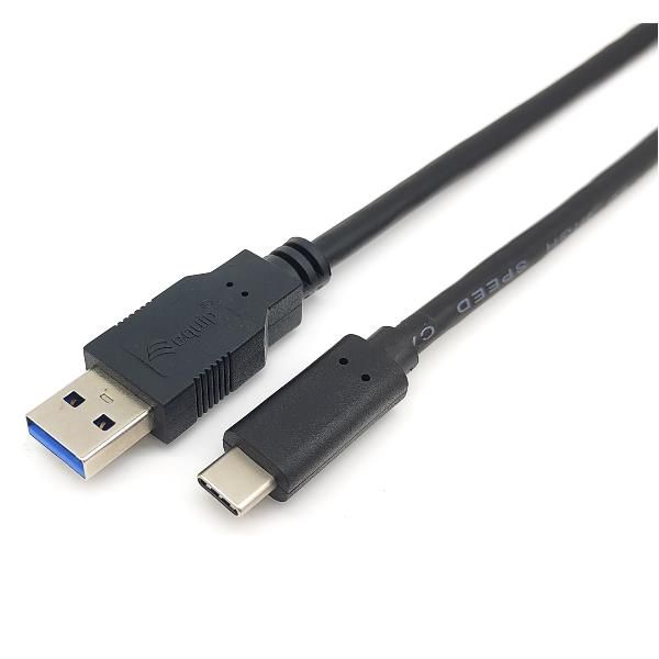 EQUIP CAVO DATI RICARICA DA USB-A 3.2 Gen1 AD USB-C MASCHIO-MASCHIO 5Gbps 3A 2 …