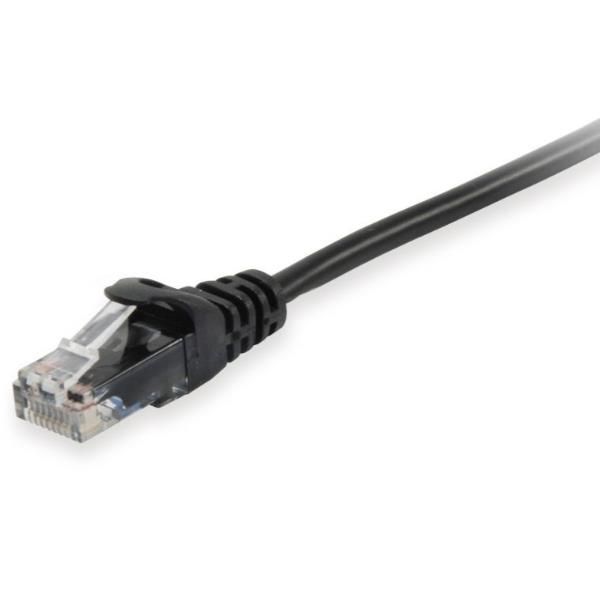 EQUIP CAVO RETE CAT.6 U/UTP NON SCHERMATO 2 MT NERO