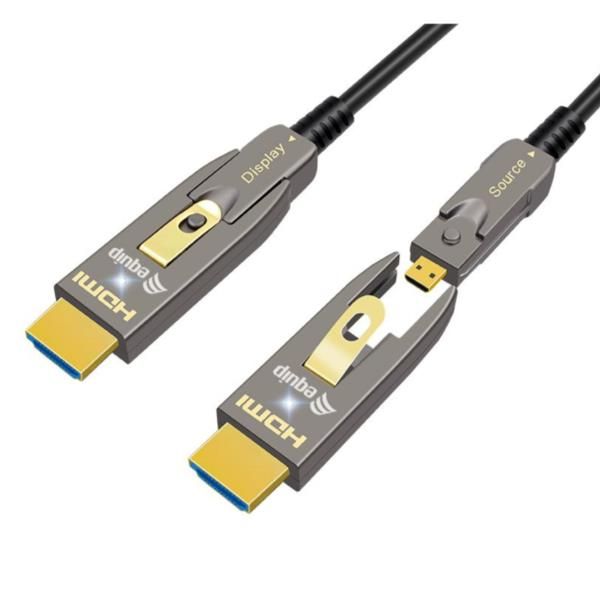 EQUIP HDMI 2.0 DETACHABLE TYPE D+A AOC 10