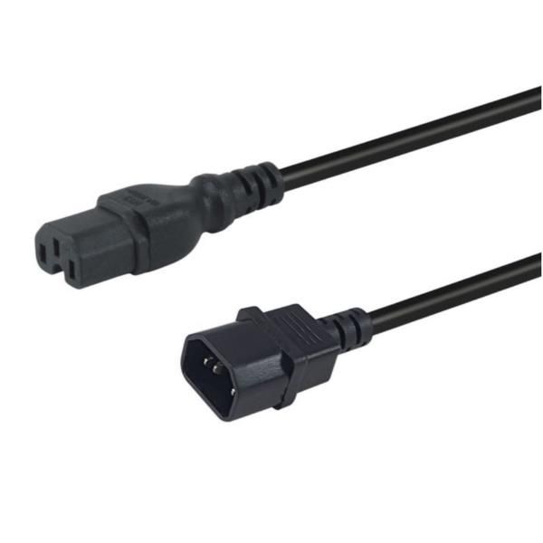 EQUIP HIGH QUALITY POWER CORD C14 TO C15