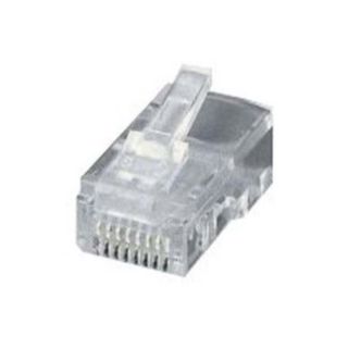 EQUIP MODULAR PLUG RJ45 8P8C (6U ) UNSHIE
