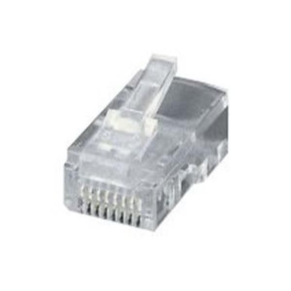 EQUIP MODULAR PLUG RJ45 8P8C (6U ) UNSHIE