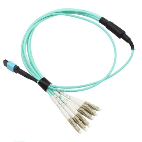 EQUIP MTP TO 6 X LC SIMPLEX, OM3 MULTIMOD