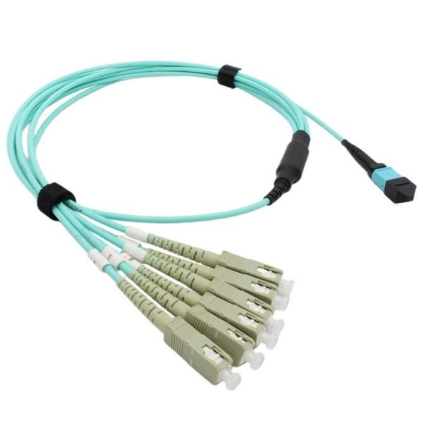 EQUIP MTP TO 6 X SC SIMPLEX, OM3 MULTIMOD