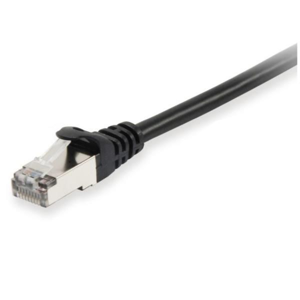EQUIP PATCH CABLE CAT.6 S/FTP HF BK 10MT