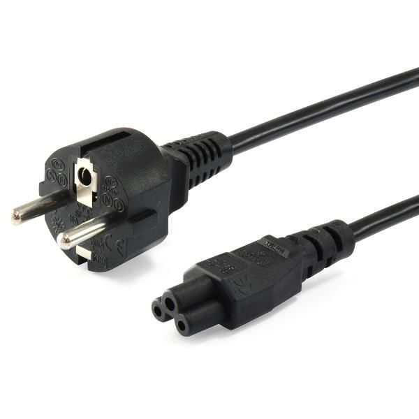 EQUIP POWER CABLE SCHUKO STRAIGHT/ IEC 60
