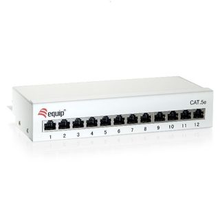 EQUIP PREMIUM CAT.6 PATCH PANEL 12-PORT D