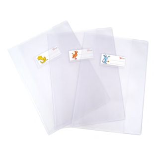 Copriquaderno Superseta - A5 - PVC - c/alette - A5 - neutro trasparente - Color…