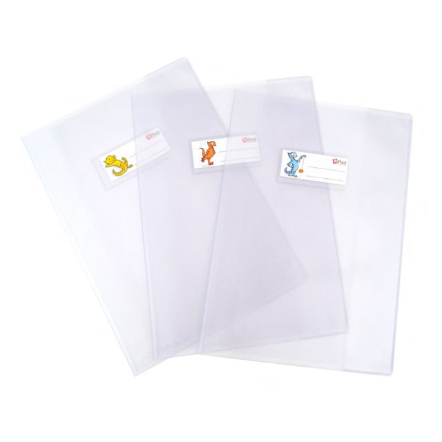 Copriquaderno Superseta - A5 - PVC - c/alette - A5 - neutro trasparente - Color…