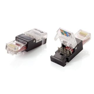 EQUIP RJ45 CONNECTOR UTP CAT.6 TOOLFREE