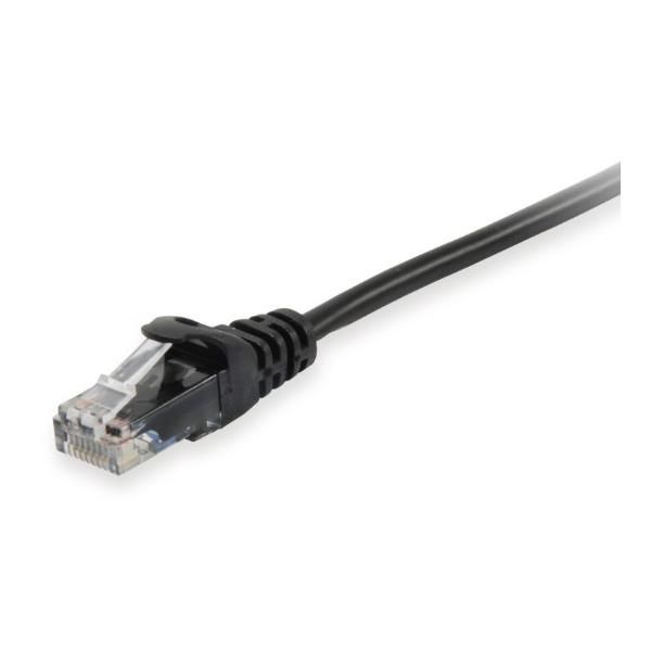 EQUIP U/UTP C6 PATCH CABLE 1.5M BLACK