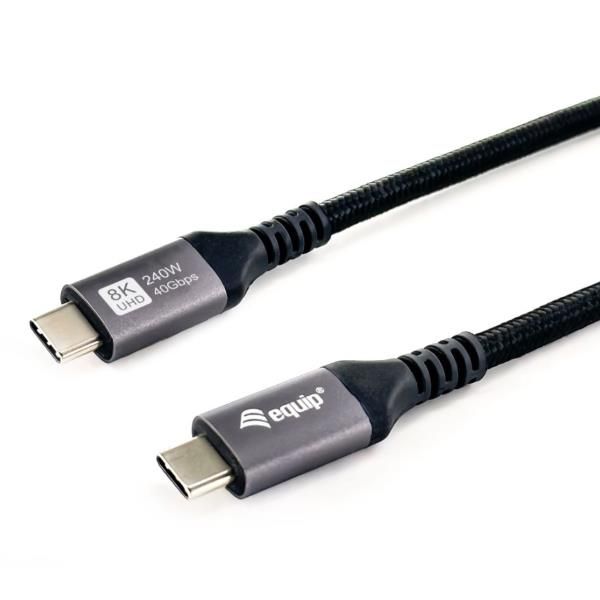 EQUIP USB 4 C TO C CABLE 2.0M PD 240W 8K