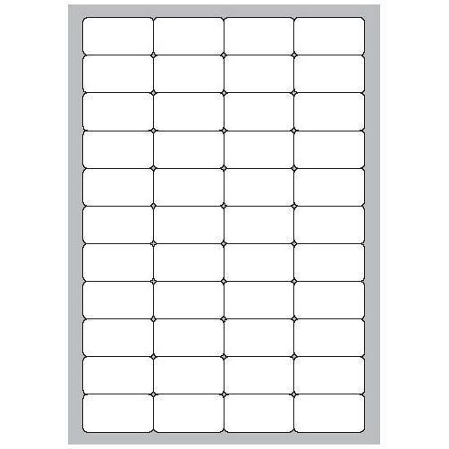 Copy Basic Megastar LP4MS - Carta - Opaca - adesivo permanente - bianco - 47.5 …