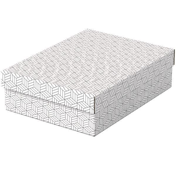 ESSELTE CF3 SCATOLA CARTONE RICICLATO BIANC