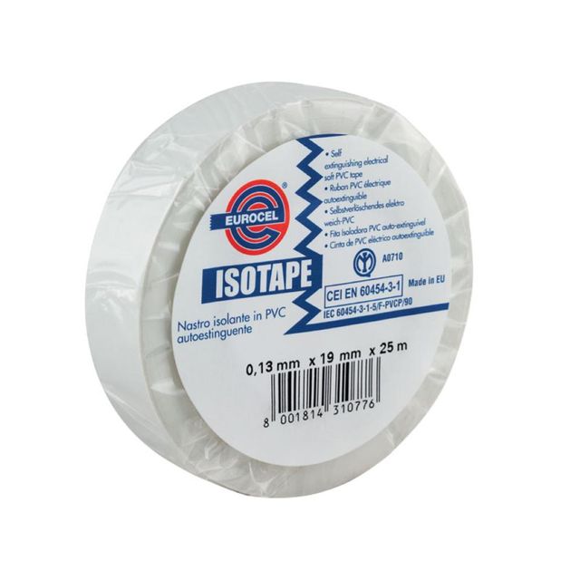 EUROCEL NASTRO ADESIVO EURO ISOTAPE IMQ.BIANCO 19x25