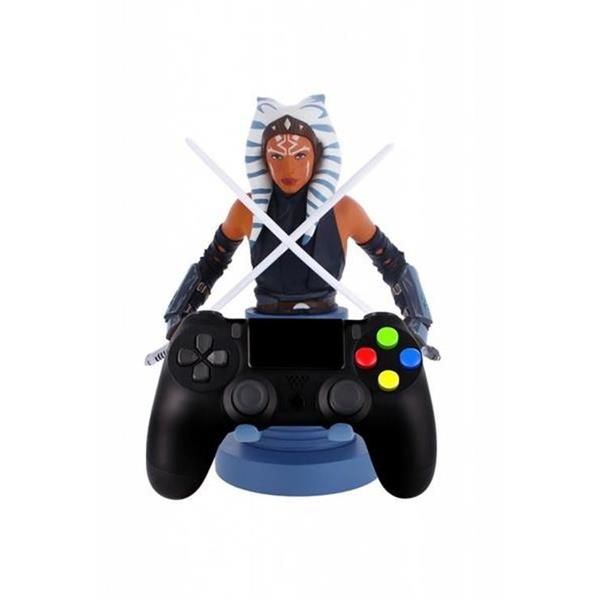 EXQUISITE GAMING CABLE GUY STAR WARS AHSOKA TANO 20 CM SUPPORTO PER TELEFONO/CO…