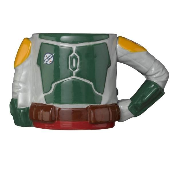 EXQUISITE GAMING STAR WARS TAZZA DA CAFFE' 3D 15x8.5x10 CM IN CERAMICA BOBA FETT