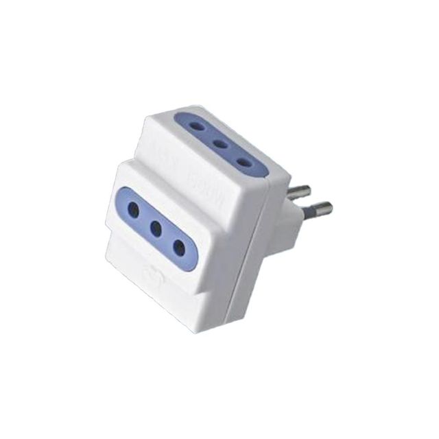 EXTRASTAR ADATTATORE SPINA 10A 3 PRESE 10A