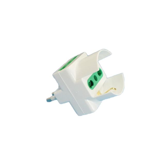 EXTRASTAR ADATTATORE SPINA 16A 2PRESE 10/16A + SCHUKO